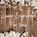 LaserEngraved4U