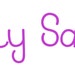 Simply Sashes