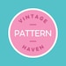 Vintage Pattern Haven