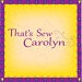 Carolyn Loveday