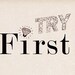 Tryfirst