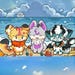 Fursuit Comission Open [Showcase] | Vanilla Ice Cream Puppy Fursuit – Ready-to-Wear Full Premade Fursuit with Candy Details