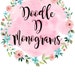 Doodle D Monograms