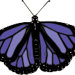 Purple Monarch Design