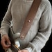LeatherGuitarStrapTX