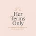 Hertermsonly
