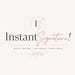 InstantSignature