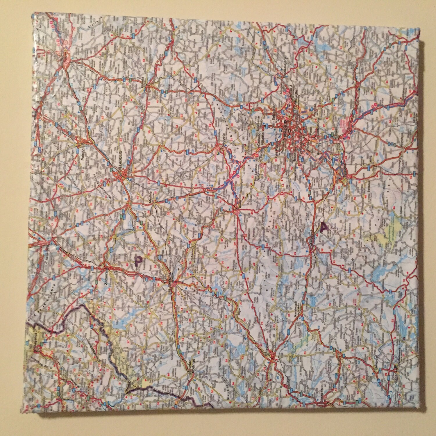 Canvasmapcollection - Etsy