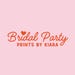 BridalPartyPrintsByK