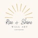 riseandshinewallart