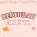 BirthdayGazette