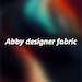 Abbydesignerfabric