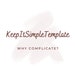 KeepItSimpleTemplate