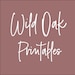 WildOakPrintables