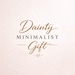 DaintyMinimalistGift