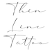Thin Line Tattoo