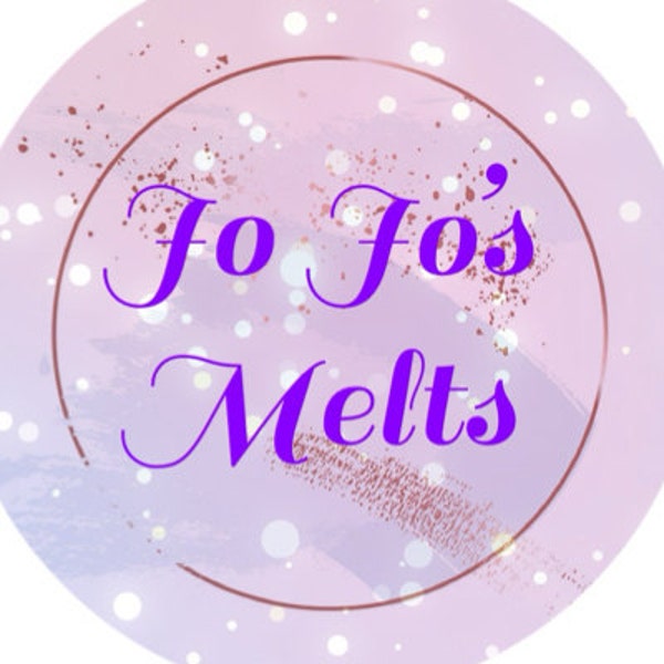 Wax Melt Label Template HB Clamshell Sample Box Sticker Printable Wax ...