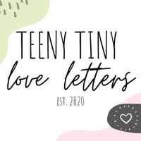 TeenyTinyLoveLetters