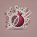 Exploding Pomegranate Designs