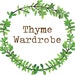 ThymeWardrobe
