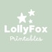 LollyFoxPrintables