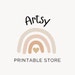 Artsy Printable Store