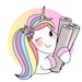 Unicorn Sticker Paper