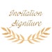 Invitation Signiture