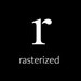 rasterized