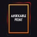 AdorkablePrint