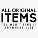 AllOriginalitems