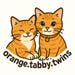 Orange Tabby Twins avatar