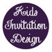 KIDSINVITATIONDESIGN