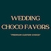 WeddingChocoFavors