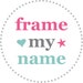Frame My Name