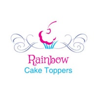 RainbowCakeToppers