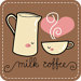 Milk N Coffee Digital Stamps