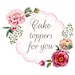 CakeToppersForYou