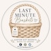 LastMinuteBaskets