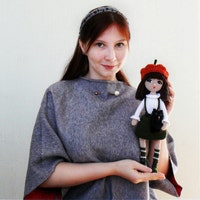 KnittedFunnyToysDoll