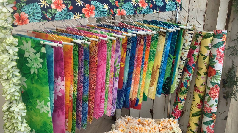 1点物⭕️お安く!◎Custom hawaiian fabric◎NR2◎9.7 FABRICHAWAII - Etsy 日本